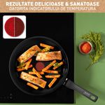 Casa si Gradina - Bucatarie si vesela - Vase pentru gatit - Tigai si seturi - Tigaie Tefal Renew de 28 cm C4320623, 100% aluminiu reciclat, indicator Thermo-Signal, compatibil cu inductia, invelis - Infinity.ro