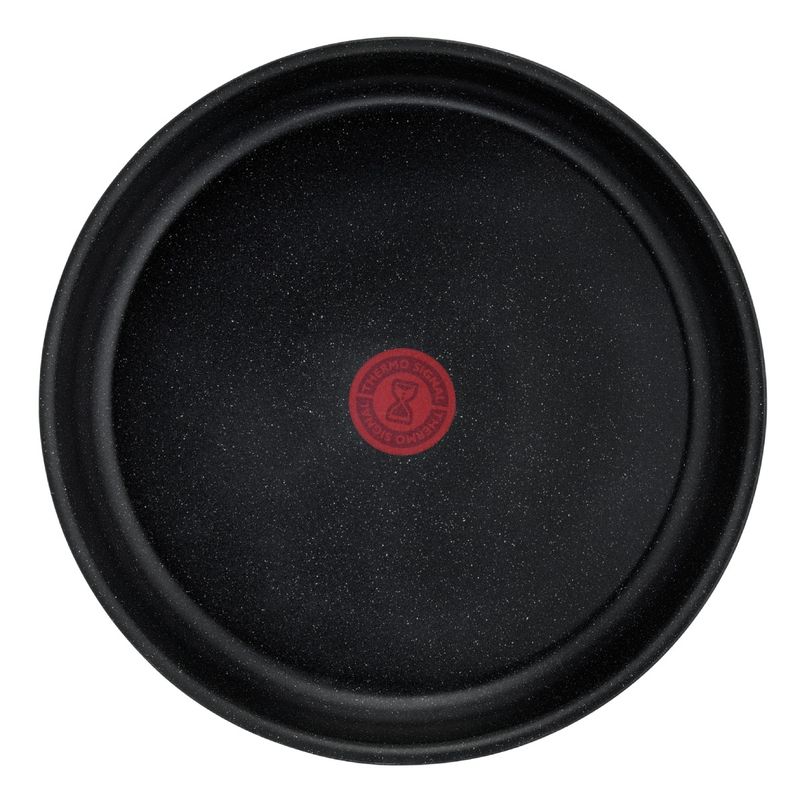 Casa si Gradina - Bucatarie si vesela - Vase pentru gatit - Tigai si seturi - Set de 5 piese Tefal Ingenio Black Stone L3998953, tigaie 22/28 cm, cratita 16/20 cm, maner detasabil, invelis - Infinity.ro