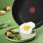 Casa si Gradina - Bucatarie si vesela - Vase pentru gatit - Tigai si seturi - Tigaie Tefal Renew de 24 cm C4320423, 100% aluminiu reciclat, indicator Thermo-Signal, compatibil cu inductia, invelis - Infinity.ro