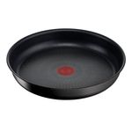 Casa si Gradina - Bucatarie si vesela - Vase pentru gatit - Tigai si seturi - Set de 3 piese Tefal Ingenio Eco Resist L3979102, tigaie de 24/28 cm, maner detasabil, invelis antiaderent Titanium - Infinity.ro