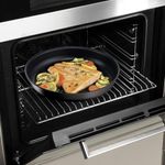 Casa si Gradina - Bucatarie si vesela - Vase pentru gatit - Tigai si seturi - Set de 3 piese Tefal Ingenio Eco Resist L3979102, tigaie de 24/28 cm, maner detasabil, invelis antiaderent Titanium - Infinity.ro