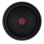 Casa si Gradina - Bucatarie si vesela - Vase pentru gatit - Tigai si seturi - Set de 3 piese Tefal Ingenio Black Stone L3999032, tigaie de 24/28 cm, maner detasabil, invelis antiaderent Mineralia+ - Infinity.ro