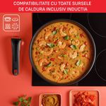 Casa si Gradina - Bucatarie si vesela - Vase pentru gatit - Tigai si seturi - Set 22 piese Tefal Ingenio Emotion L897SM74, cratite 16/18/20 cm, tigai 22/24/26/28 cm, tigaie saute 24 cm, wok 26 cm - Infinity.ro