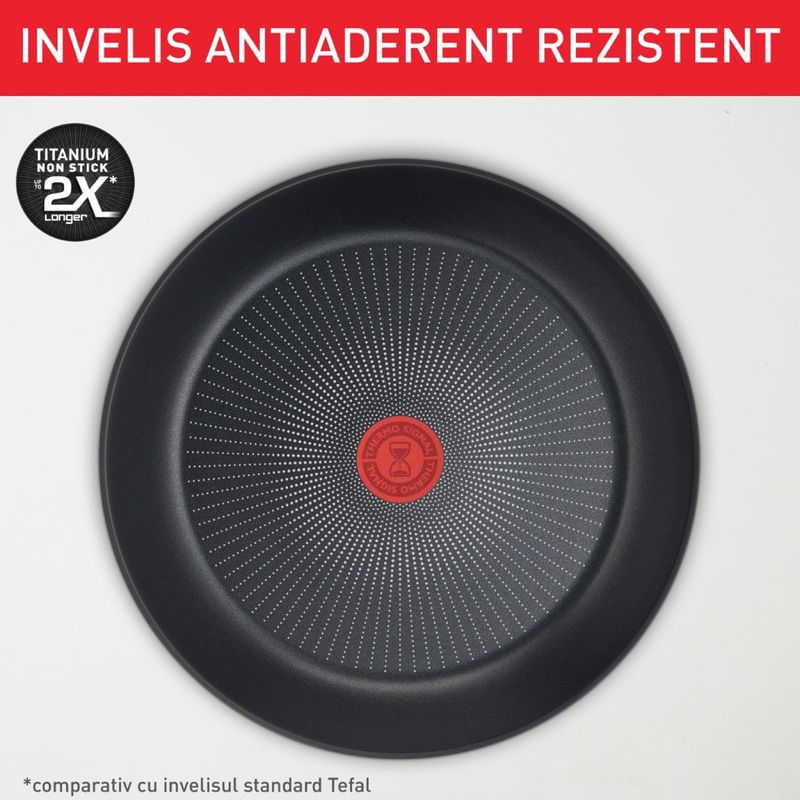 Casa si Gradina - Bucatarie si vesela - Vase pentru gatit - Tigai si seturi - Set 22 piese Tefal Ingenio Emotion L897SM74, cratite 16/18/20 cm, tigai 22/24/26/28 cm, tigaie saute 24 cm, wok 26 cm - Infinity.ro