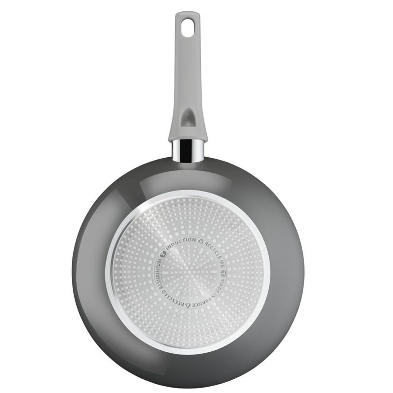 Casa si Gradina - Bucatarie si vesela - Vase pentru gatit - Tigai si seturi - Tigaie wok 28 cm Tefal Renew On C4271932, 100% aluminiu reciclat, indicator Thermo-Signal, compatibil cu inductia - Infinity.ro