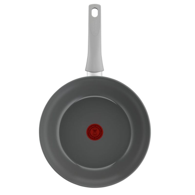 Casa si Gradina - Bucatarie si vesela - Vase pentru gatit - Tigai si seturi - Tigaie wok 28 cm Tefal Renew On C4271932, 100% aluminiu reciclat, indicator Thermo-Signal, compatibil cu inductia - Infinity.ro
