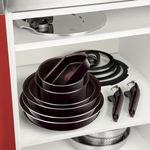 Casa si Gradina - Bucatarie si vesela - Vase pentru gatit - Tigai si seturi - Capac de sticla Tefal Ingenio L9846553, 24 cm, compatibil cu oalele & tigaile Ingenio - Infinity.ro