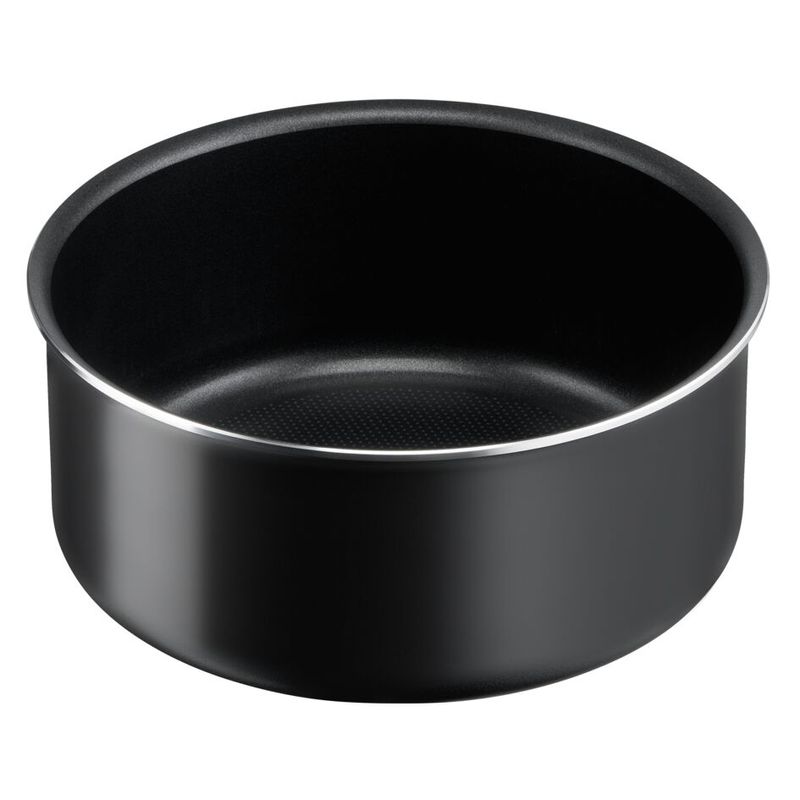 Casa si Gradina - Bucatarie si vesela - Vase pentru gatit - Tigai si seturi - Set 10 piese Ingenio Easy Cook & Clean Tefal L1539053, manere detasabile, 16-28cm, aluminiu, negru - Infinity.ro