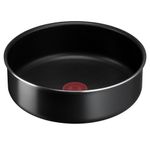 Casa si Gradina - Bucatarie si vesela - Vase pentru gatit - Tigai si seturi - Set 10 piese Ingenio Easy Cook & Clean Tefal L1539053, manere detasabile, 16-28cm, aluminiu, negru - Infinity.ro