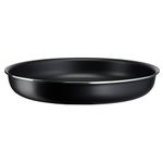 Casa si Gradina - Bucatarie si vesela - Vase pentru gatit - Tigai si seturi - Set 10 piese Ingenio Easy Cook & Clean Tefal L1539053, manere detasabile, 16-28cm, aluminiu, negru - Infinity.ro