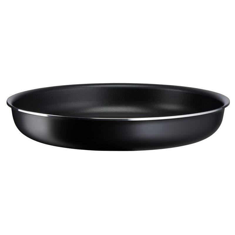 Casa si Gradina - Bucatarie si vesela - Vase pentru gatit - Tigai si seturi - Set 10 piese Ingenio Easy Cook & Clean Tefal L1539053, manere detasabile, 16-28cm, aluminiu, negru - Infinity.ro