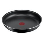 Casa si Gradina - Bucatarie si vesela - Vase pentru gatit - Tigai si seturi - Set 10 piese Ingenio Easy Cook & Clean Tefal L1539053, manere detasabile, 16-28cm, aluminiu, negru - Infinity.ro