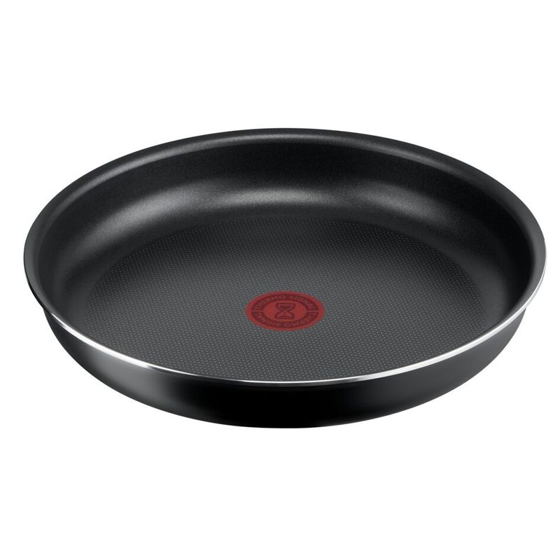 Casa si Gradina - Bucatarie si vesela - Vase pentru gatit - Tigai si seturi - Set 10 piese Ingenio Easy Cook & Clean Tefal L1539053, manere detasabile, 16-28cm, aluminiu, negru - Infinity.ro