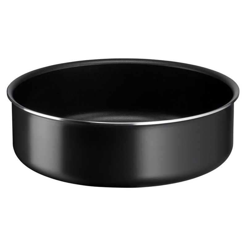 Casa si Gradina - Bucatarie si vesela - Vase pentru gatit - Tigai si seturi - Set 10 piese Ingenio Easy Cook & Clean Tefal L1539053, manere detasabile, 16-28cm, aluminiu, negru - Infinity.ro