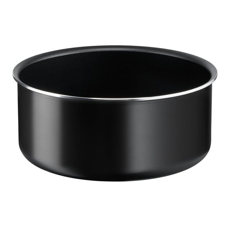 Casa si Gradina - Bucatarie si vesela - Vase pentru gatit - Tigai si seturi - Set 10 piese Ingenio Easy Cook & Clean Tefal L1539053, manere detasabile, 16-28cm, aluminiu, negru - Infinity.ro