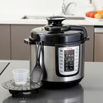 Casa si Gradina - Bucatarie si vesela - Vase pentru gatit - Oale sub presiune - Oala sub presiune electrica Tefal One Pot CY505EE0, 1200W, 5.8L, 25 de programe, functie pastrare la cald, temperatura - Infinity.ro