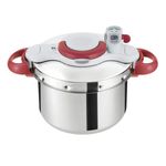 Casa si Gradina - Bucatarie si vesela - Vase pentru gatit - Oale sub presiune - Oala sub presiune Tefal ClipsoMinut Perfect P4620733, 6 L, compatibil cu inductia, inox, indicator de presiune, 5 - Infinity.ro