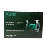 Casa si Gradina - Constructii - Scule electrice si accesorii - Polizoare - Polizor de banc detoolz, putere 250W, diametru disc 150mm, Compact si usor, asigura o manevrabilitate ridicata - Infinity.ro