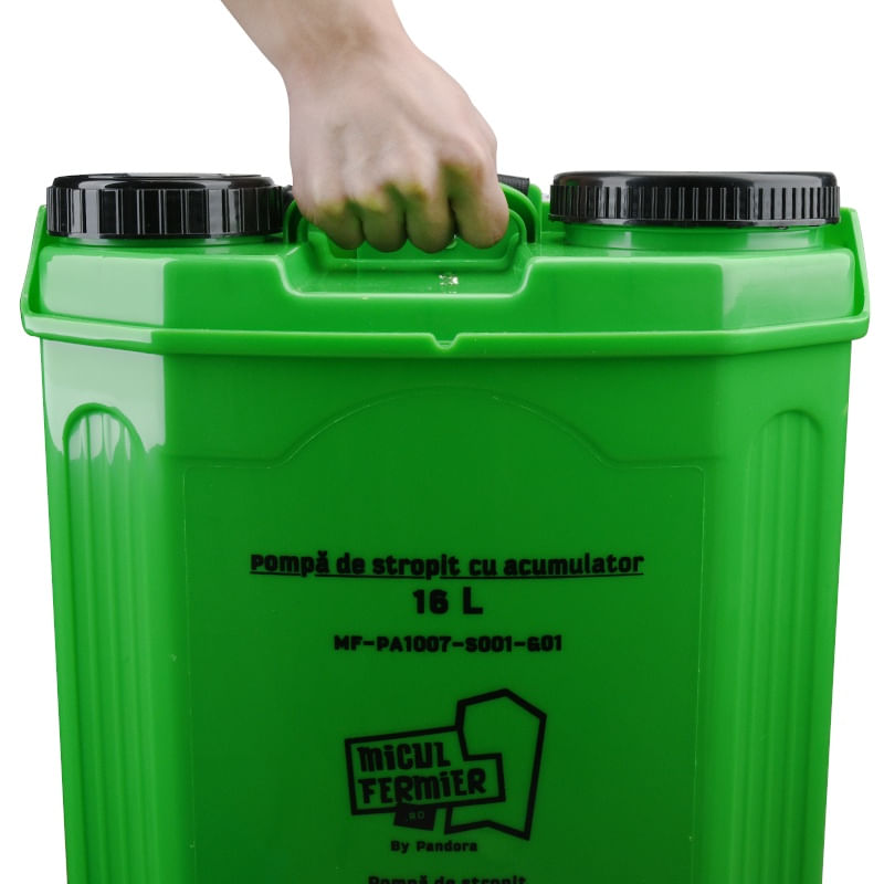 Casa si Gradina - Gradinarit si plante - Instalatii si accesorii pentru irigatii - Aparate pentru stropit gradina - Pompa de stropit micul fermier, capacitate 16l, pandora, cu acumulator - Infinity.ro