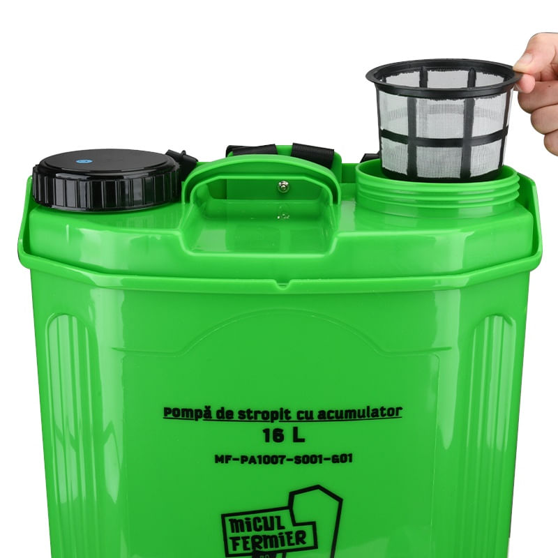 Casa si Gradina - Gradinarit si plante - Instalatii si accesorii pentru irigatii - Aparate pentru stropit gradina - Pompa de stropit micul fermier, capacitate 16l, pandora, cu acumulator - Infinity.ro