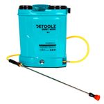 Casa si Gradina - Gradinarit si plante - Instalatii si accesorii pentru irigatii - Aparate pentru stropit gradina - Pompa de stropit detoolz, capacitate 16l, cu acumulator si amestecator - Infinity.ro