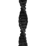 Casa si Gradina - Gradina si terasa - Balansoare si hamace - Balansoare - Scaun dublu tip leagan suspendat pentru casa sau gradina, cu perne, stil boho, 128x66x124 cm, maxim 300 kg, negru - Infinity.ro