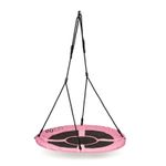 Casa si Gradina - Gradina si terasa - Balansoare si hamace - Balansoare - Leagan gradina tip cuib, diametru 100 cm, reglabil pe inaltime, maxim 150 kg, roz - Infinity.ro