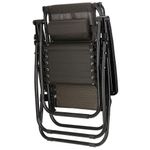 Casa si Gradina - Gradina si terasa - Mobilier exterior - Scaune si sezlonguri gradina - Sezlong pliabil cu parasolar si suport pahare, spatar blocare pozitie, textilene impermeabil, max 130 kg, 77x110x175 - Infinity.ro