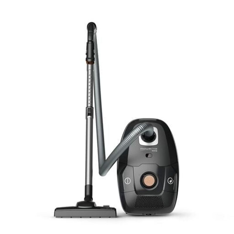 Electronice si Electrocasnice - Ingrijirea locuintei - Aspiratoare - Aspirator cu sac Rowenta Green Force Effitech Total Clean RO6189EA, 400W, 3 niveluri de filtrare, lungime cablu 8.4m - Infinity.ro