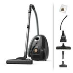 Electronice si Electrocasnice - Ingrijirea locuintei - Aspiratoare - Aspirator cu sac Rowenta Green Force Effitech Total Clean RO6189EA, 400W, 3 niveluri de filtrare, lungime cablu 8.4m - Infinity.ro
