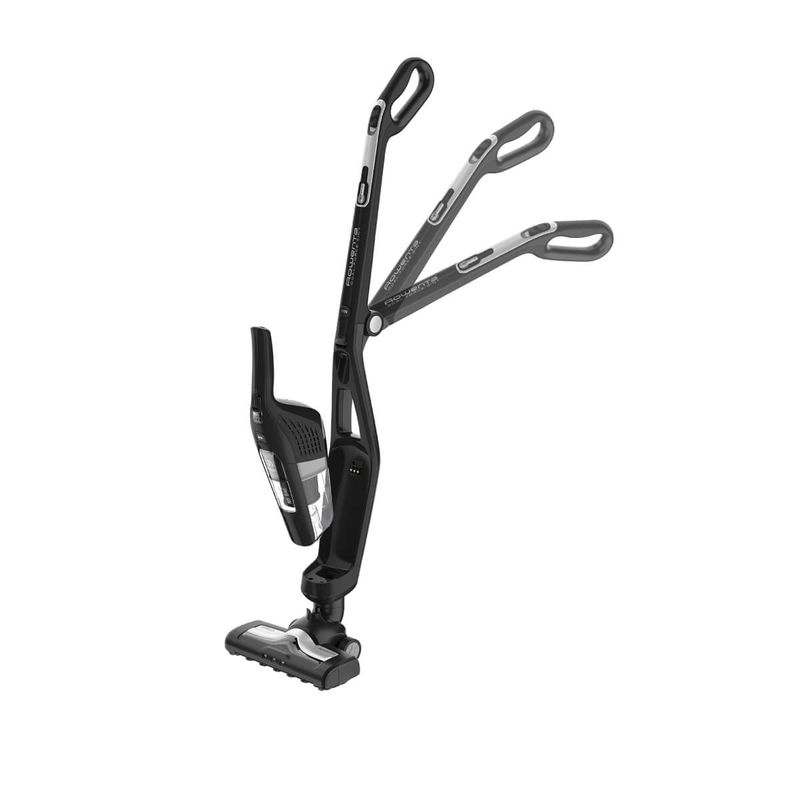 Electronice si Electrocasnice - Ingrijirea locuintei - Aspiratoare - Aspirator vertical Rowenta 2 in 1 Dual Force RH6735WH, autonomie max 45 min, reincarcare 5 ore, iluminare cu led - Infinity.ro