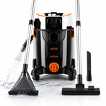Electronice si Electrocasnice - Ingrijirea locuintei - Aspiratoare - Aspirator cu spalare prin injectie - extractie HAEGER ULTRA CLEAN, putere 1400W, rezervor apa curata 4 litri, Apa - Infinity.ro