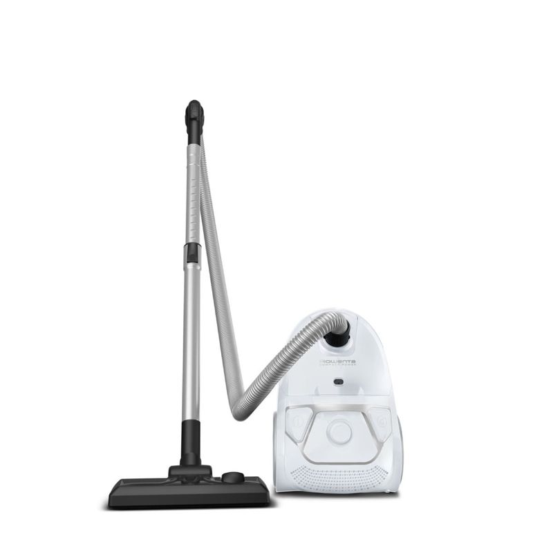 Electronice si Electrocasnice - Ingrijirea locuintei - Aspiratoare - Aspirator cu sac Rowenta Compact Power RO3927EA, 750W, filtrare 2 nivele 99.98%, recipient sac 3L, raza de operare - Infinity.ro