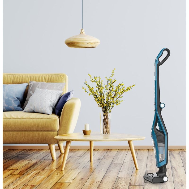 Electronice si Electrocasnice - Ingrijirea locuintei - Aspiratoare - Aspirator vertical Rowenta Dual Force 2 in 1 RH6756WO, 48W, 21.6V, 0.6L, autonomie 45 min, perie de aspirare rotativa - Infinity.ro