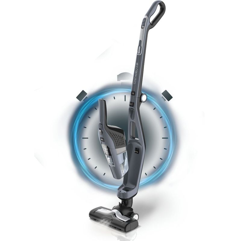 Electronice si Electrocasnice - Ingrijirea locuintei - Aspiratoare - Aspirator vertical Rowenta Dual Force 2 in 1 RH6756WO, 48W, 21.6V, 0.6L, autonomie 45 min, perie de aspirare rotativa - Infinity.ro