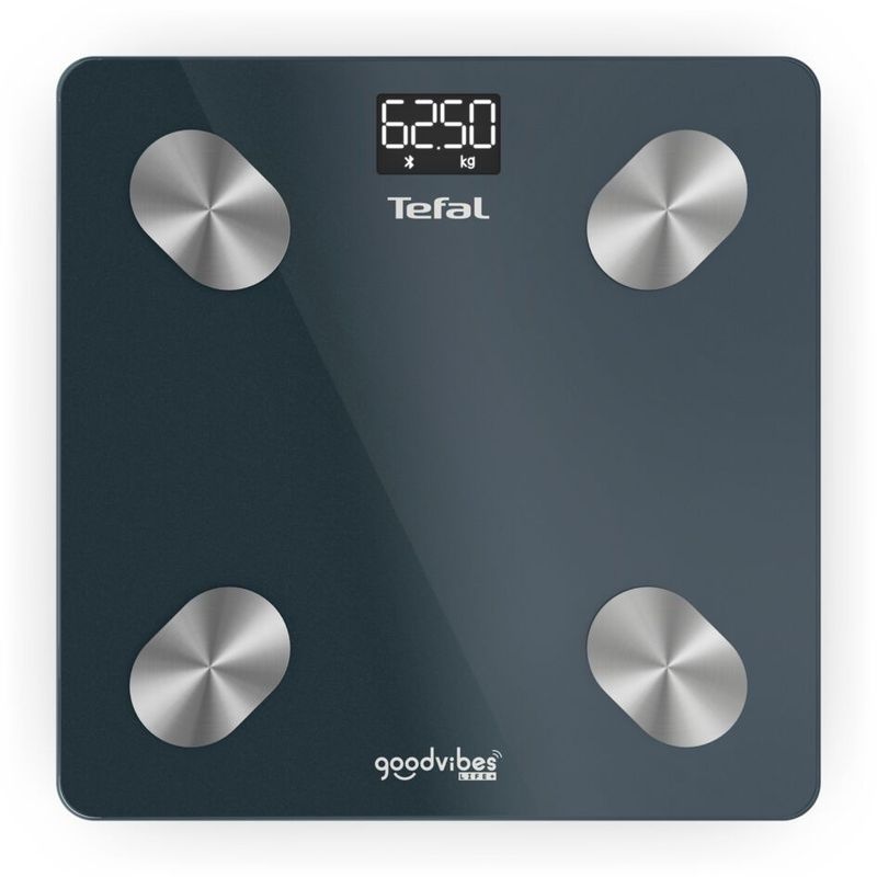 Ingrijire personala si Cosmetice - Sanatate si wellness - Aparate medicale - Cantare corporale - Cantar inteligent Tefal Goodvibes Life+ BM9620S1, 10 indicatori de masurare, greutate max180KG, conectivitate - Infinity.ro