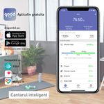 Ingrijire personala si Cosmetice - Sanatate si wellness - Aparate medicale - Cantare corporale - Cantar inteligent Tefal Goodvibes Life BM9600S1, 10 indicatori de masurare, aplicatie dedicata, greutate maxima 160 kg - Infinity.ro