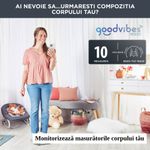Ingrijire personala si Cosmetice - Sanatate si wellness - Aparate medicale - Cantare corporale - Cantar inteligent Tefal Goodvibes Life BM9600S1, 10 indicatori de masurare, aplicatie dedicata, greutate maxima 160 kg - Infinity.ro