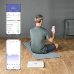 Ingrijire personala si Cosmetice - Sanatate si wellness - Aparate medicale - Cantare corporale - Cantar inteligent Tefal Goodvibes Sport BM9740F0, greutate maxima 200 kg, 17 indicatori de masurare, sincronizare cu - Infinity.ro