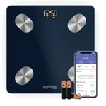 Ingrijire personala si Cosmetice - Sanatate si wellness - Aparate medicale - Cantare corporale - Cantar inteligent Tefal Goodvibes Life+ BM9720F0, greutate maxima 180 kg, 15 indicatori de masurare, sincronizare cu - Infinity.ro