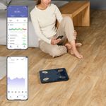 Ingrijire personala si Cosmetice - Sanatate si wellness - Aparate medicale - Cantare corporale - Cantar inteligent Tefal Goodvibes Life+ BM9720F0, greutate maxima 180 kg, 15 indicatori de masurare, sincronizare cu - Infinity.ro