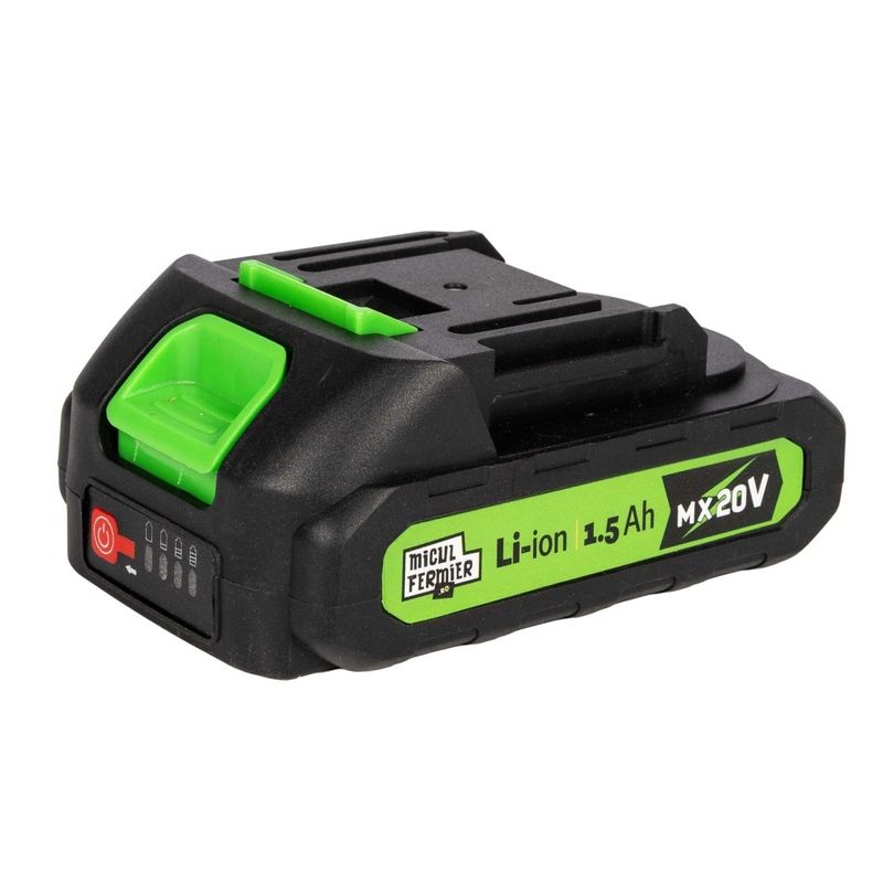 Casa si Gradina - Gradinarit si plante - Utilaje gradina - Coase electrice si motocoase - Trimmer (motocoasa) electric micul fermier 20V, 2 acumulatori 1.5ah - Infinity.ro