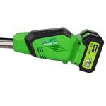 Casa si Gradina - Gradinarit si plante - Utilaje gradina - Coase electrice si motocoase - Motocoasa (trimmer) electrica micul fermier 2x20v, 2 acumulatori 4Ah, maner dublu, motor fara perii - Infinity.ro