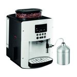 Electronice si Electrocasnice - Electrocasnice bucatarie - Preparare bauturi - Espressoare - Espressor automat Krups Espresseria EA816170, 1450W, 15 bari, 3 trepte de temperatura, rezervor boabe 260g, rezervor - Infinity.ro