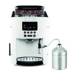 Electronice si Electrocasnice - Electrocasnice bucatarie - Preparare bauturi - Espressoare - Espressor automat Krups Espresseria EA816170, 1450W, 15 bari, 3 trepte de temperatura, rezervor boabe 260g, rezervor - Infinity.ro