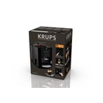 Electronice si Electrocasnice - Electrocasnice bucatarie - Preparare bauturi - Espressoare - Espressor automat Krups Happy Arabica EA817010, ecran LCD, 15 bari, rezervor boabe 260g, rezervor apa 1.7L, rasnita 3 - Infinity.ro