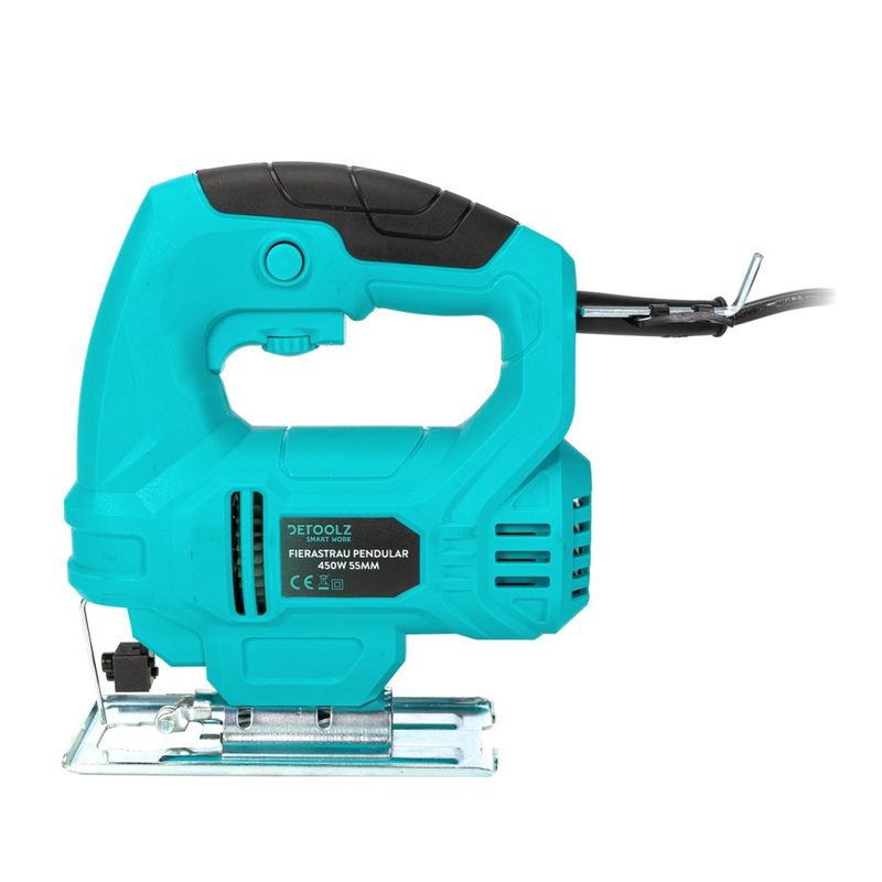 Casa si Gradina - Constructii - Scule electrice si accesorii - Fierastraie electrice - Fierastrau pendular 450W 55mm, Model compact si usor pentru o manevrabilitate ridicata - Infinity.ro
