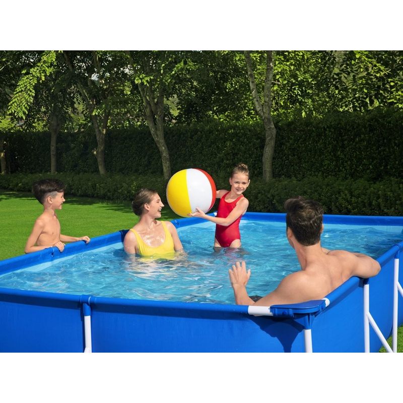 Casa si Gradina - Gradina si terasa - Piscine si accesorii - Piscine - Piscina cadru metalic Bestway 56424, 400x211x81 cm, 5.700 litri, cu toate accesoriile - Infinity.ro