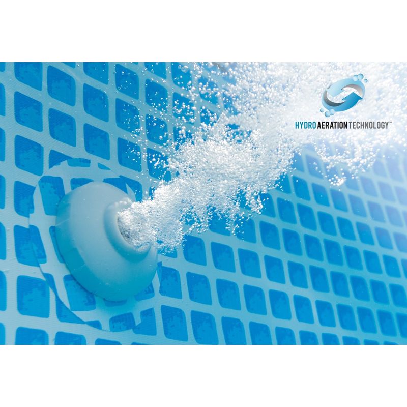 Casa si Gradina - Gradina si terasa - Piscine si accesorii - Piscine - Piscina cadru metalic Intex Prism Frame, 366x99cm, 9.000 litri, cu pompa de filtrare si scara - Infinity.ro