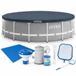 Casa si Gradina - Gradina si terasa - Piscine si accesorii - Piscine - Piscina cadru metalic Intex Prism Frame 26702NP, 305x76 cm, 4.500 litri, cu toate accesoriile - Infinity.ro